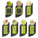 Mandoline multifuncional 8 em 1 da Anuosi para corte, fatiar e ralar em utensílio de cozinha e pâtisserie.