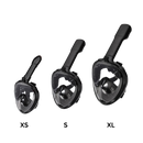 Máscara de mergulho com snorkel Wildhorn Outfitters, vista panorâmica de 180°, ideal para esportes aquáticos e lazer na água.