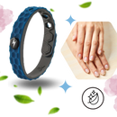 Pulseira antistática Bsmean com emissão de 2000 íons para dissipar eletricidade estática, ajustável e confortável para uso.