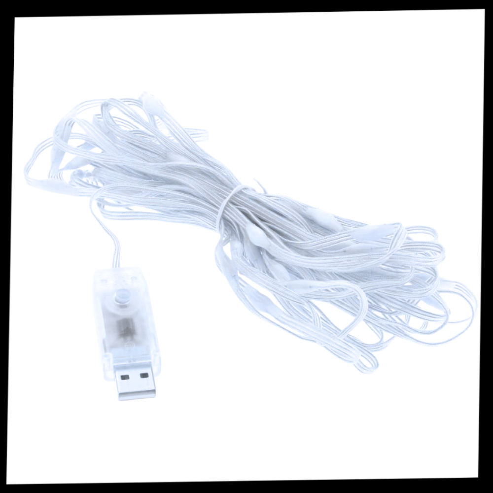 Conjunto de 210 lâmpadas LED USB Moocorvic com sincronização musical para iluminação ambiente.