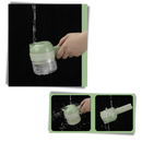Acessório de cortador e moedor manual da marca Alexsix, fácil de limpar, para pequenos eletrodomésticos de cozinha.