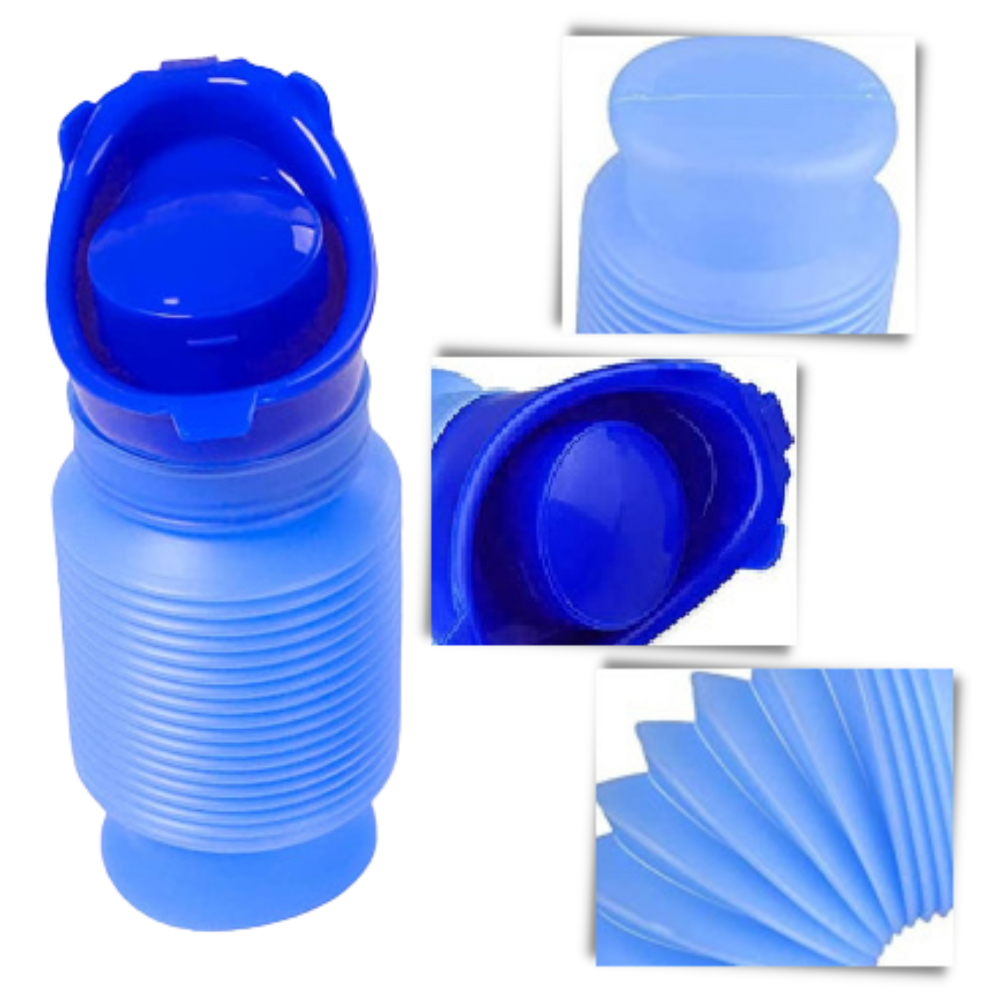 Urinoir de viagem Eastjing para incontinência, com design compacto e portátil, ideal para uso fácil e discreto em viagens.