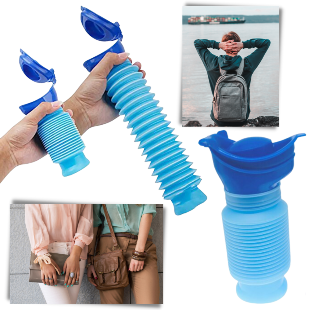 Urinoir de viagem portátil Eastjing para incontinência, design compacto e fácil de usar para adultos.