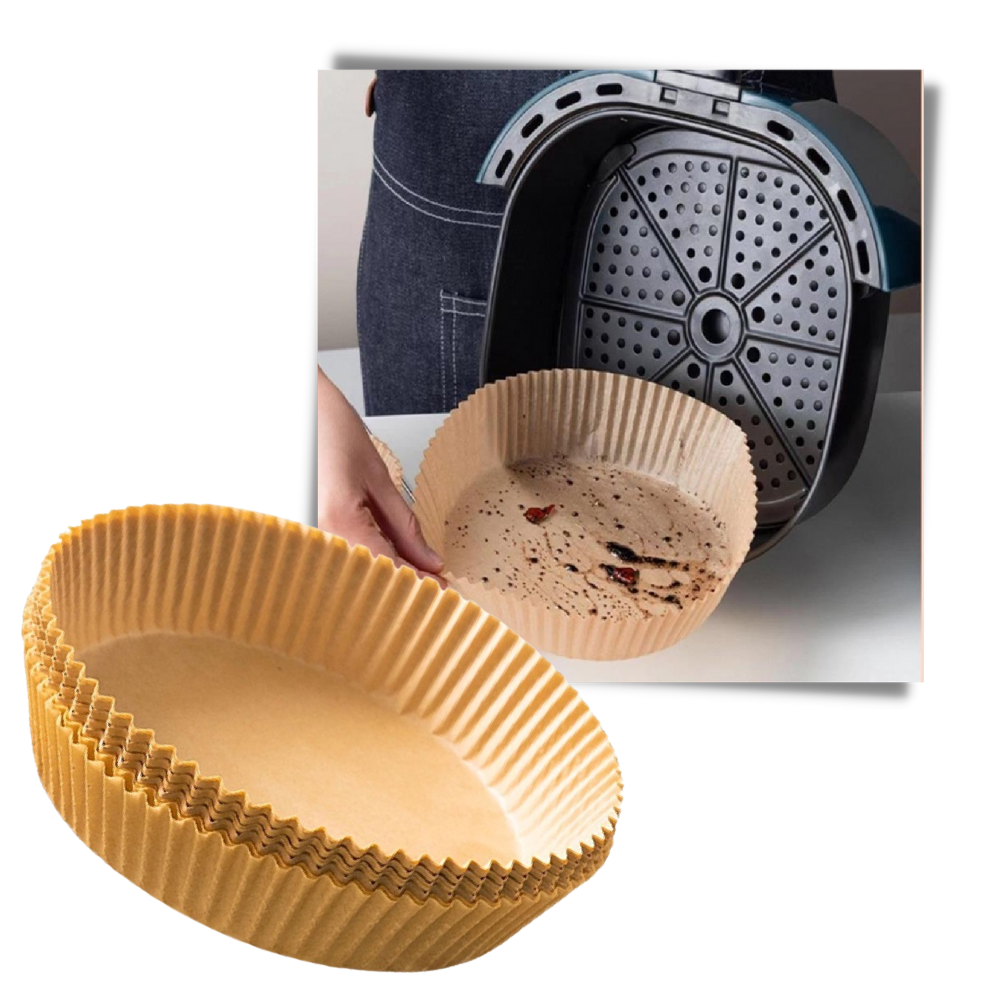 Pacote de papéis descartáveis à prova de óleo e água para fritadeira, marca Kingbest, materiais de cozinha e pâtisserie