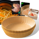 Papéis descartáveis Kingbest para fritadeira, pacote de revestimentos de papel para cozinhar e assados em material de confeitaria