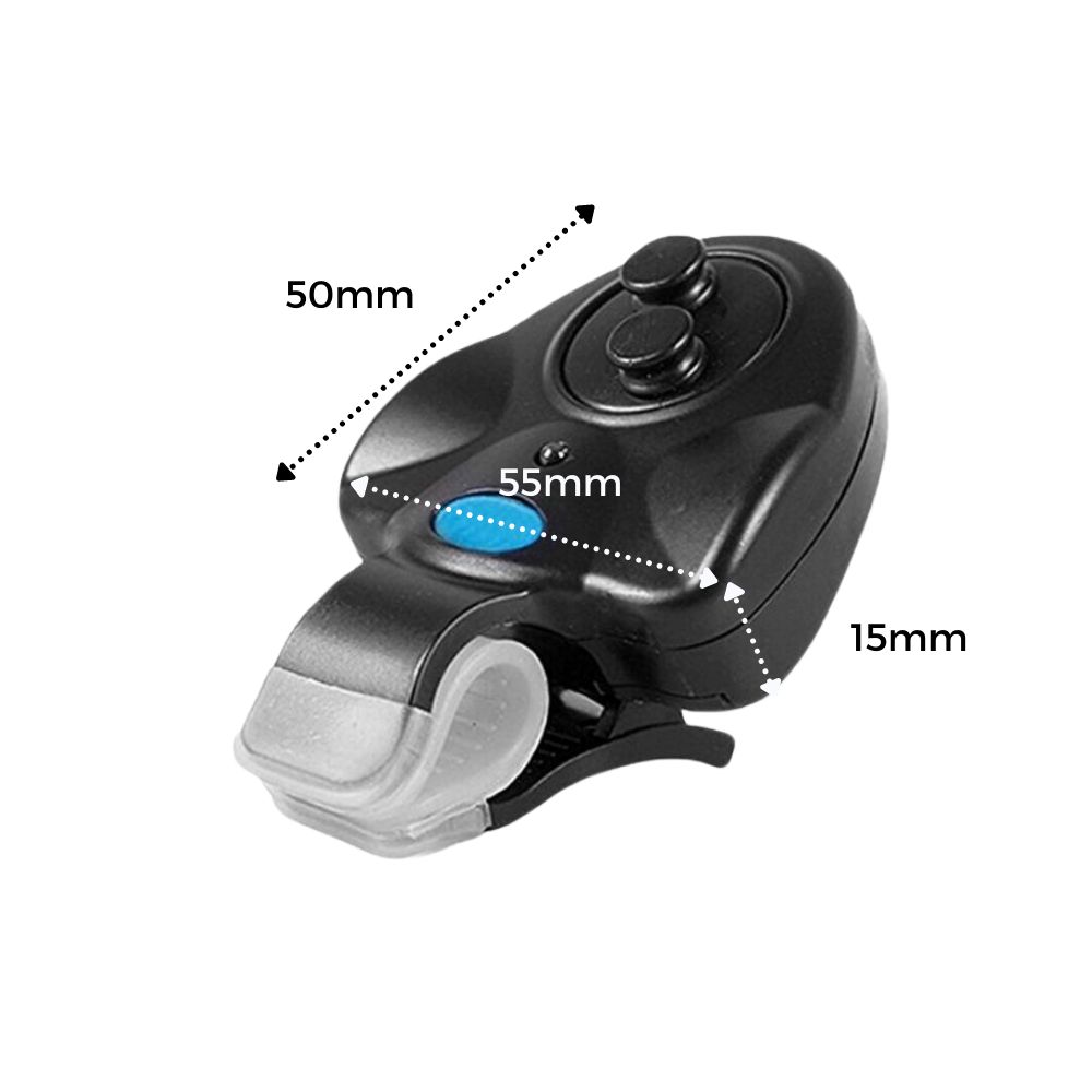 Capteur táctil para varas de pesca Ace Seller, sensor eletrônico para detectar toques e sinais na pescaria.