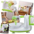 Éplucheador de frutas manual da marca Haribason, utensílio de cozinha para descascar maçãs com manivela.