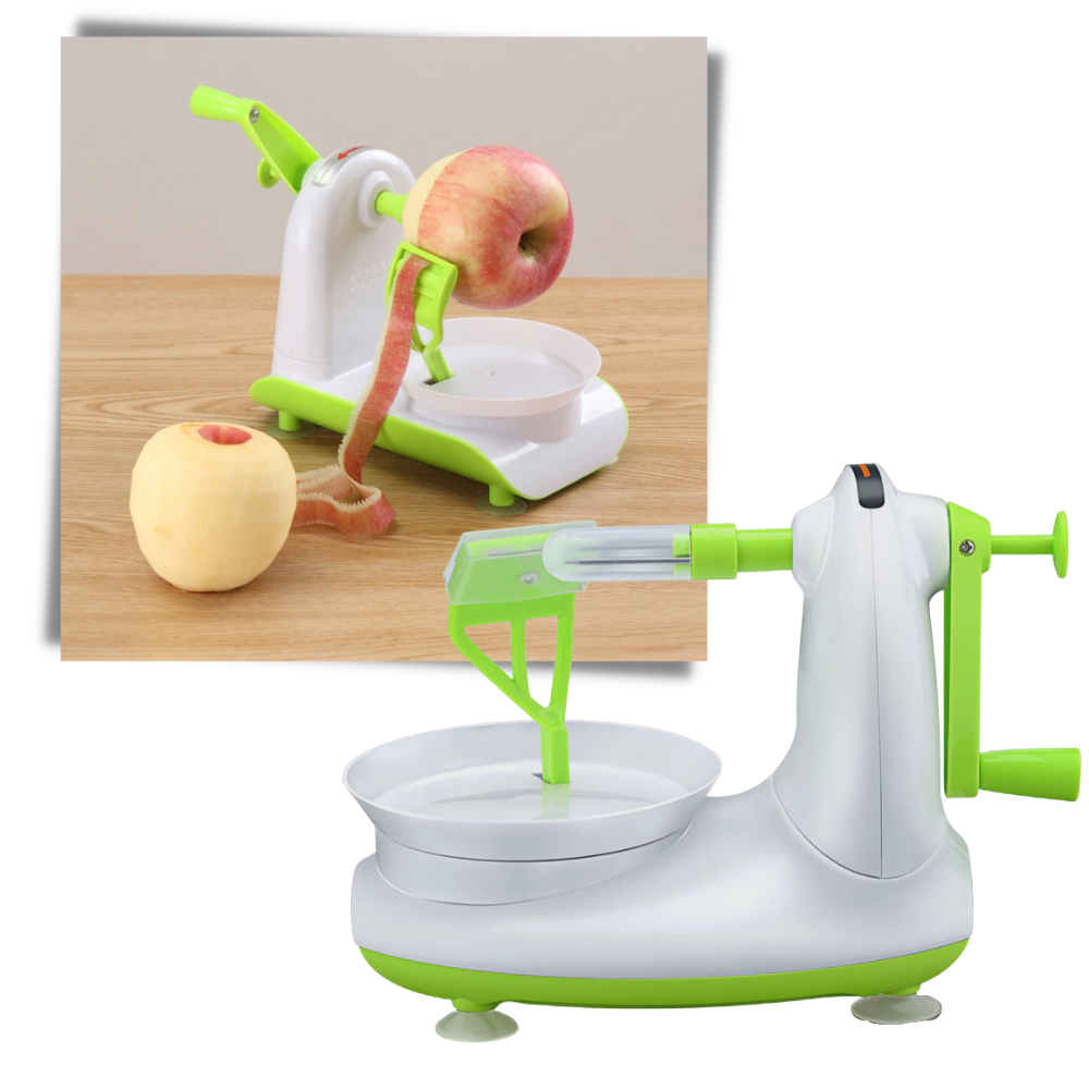 Éplucheur de fruits manual da Haribason, utensílio de cozinha para descascar frutas com facilidade e precisão.