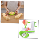 Epluchador de frutas manual da marca Haribason com design multifuncional, ideal para descascar maçãs e outros frutos com facilidade.