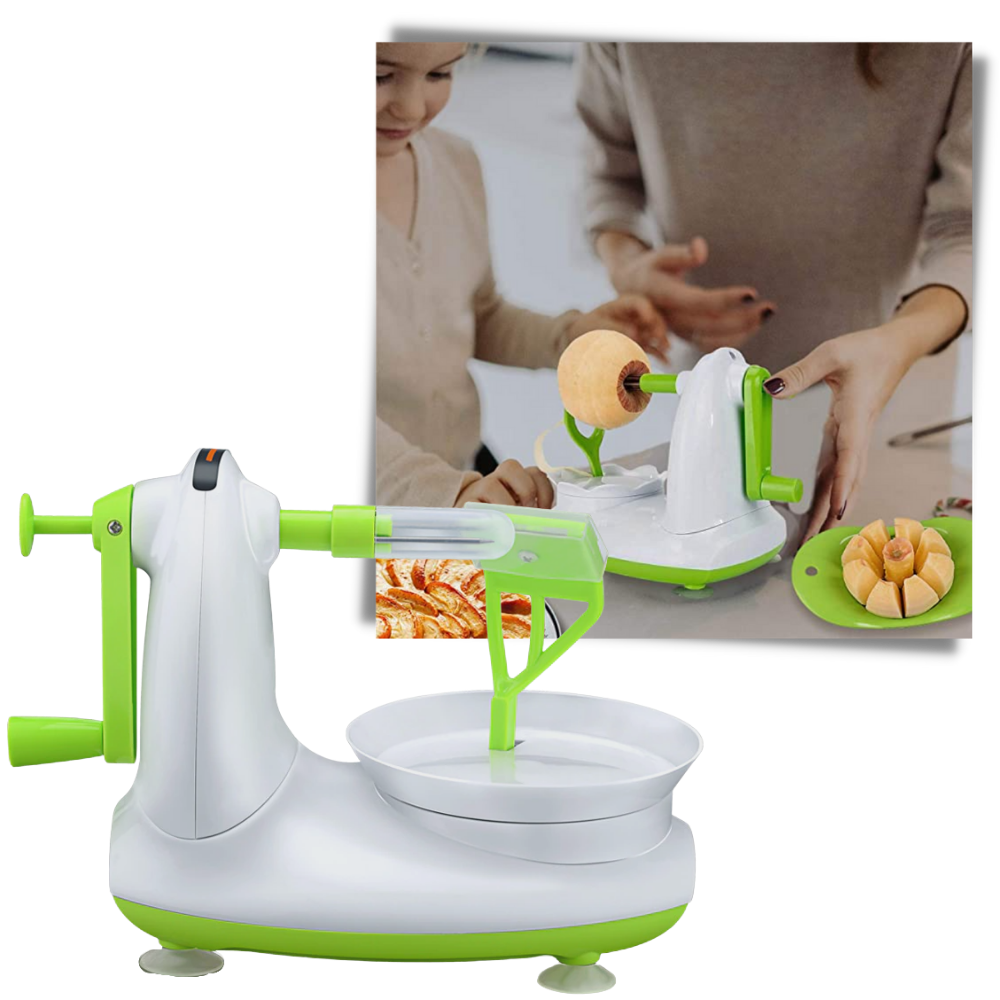 Eplucheur de frutas manual Haribason, utensílio de cozinha para descascar frutas de forma fácil e eficiente.