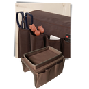 Acessório para sofá Lemonbest, sac de rangement para o braço do sofá, feito de material resistente, com compartimentos para organização.