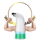 Distributeur automático de sabonete líquido Vinjoyce, durável, para uso em banheiros e cozinhas.