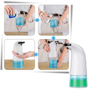 Distributeur automático de sabonete e loção Vinjoyce, design moderno e fácil de usar, com embalagem branca e detalhes cinza.