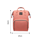 Mochila de maternidade Vbiger, saco a dos com compartimentos para fraldas e itens essenciais para bebês.