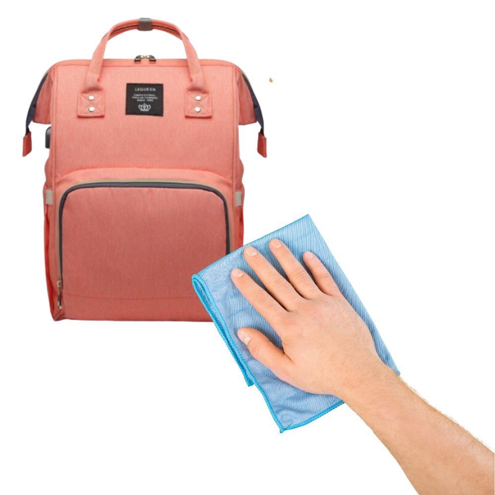 Mochila de maternidade Vbiger, sac à dos prático com compartimentos espaçosos para itens de bebê, fácil de manter.