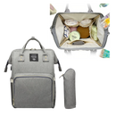 Mochila de maternidade Vbiger, saco a dos com compartimentos espaçosos para itens essenciais de bebê e mãe.