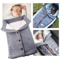 Cobertor de encaixe para bebê da Brandslc, saco de dormir aconchegante para recém-nascidos, com tecido macio e seguro.