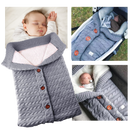 Cobertor de encaixe para bebê da Brandslc, saco de dormir aconchegante para recém-nascidos, com tecido macio e seguro.
