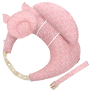 Almofada de maternidade Momcozy, travesseiro de amamentação com design de gato, para maior conforto na amamentação.
