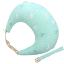 Almofada de maternidade Momcozy, almofada de amamentação verde com estampa de cervo, confortável e decorativa.