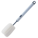 Escova e esponja de limpeza para casa Aomeily, ideal para lavar mamadeiras e utensílios domésticos, na cor azul.
