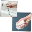 Escova e esponja de limpeza para casa Aomeily, ideal para lavar mamadeiras e utensílios domésticos.
