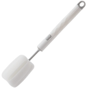 Escova de limpeza e esponja branca para casa, ideal para lavar mamadeiras e utensílios, marca Aomeily.