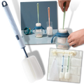 Escova de limpeza com esponja Aomeily para lavar mamadeiras e utensílios domésticos de forma eficiente.