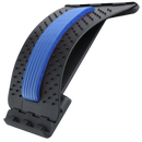 Dispositivo de alongamento e massagem dorsal Tangnade em cor azul para alívio e cuidado do cuidado do dorso.