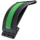Dispositivo de alongamento e massagem dorsal Tangnade para cuidado das costas, em cor verde com design ergonômico.