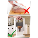 Faca tranchadora de bagels portátil Cibee, utensílio de cozinha para cortar bagels com segurança e precisão