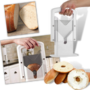 Faca portátil Cibee para cortar bagels, utensílio de cozinha compacto e prático para fatiar bagels facilmente.
