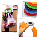 Alça de transporte para sacolas de compras da Sodial, feita de material resistente para facilitar o transporte de sacolas.