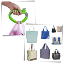 Alça de transporte para sacolas de compras da Sodial, prática e resistente, ideal para facilitar o transporte de sacolas e bagagens.