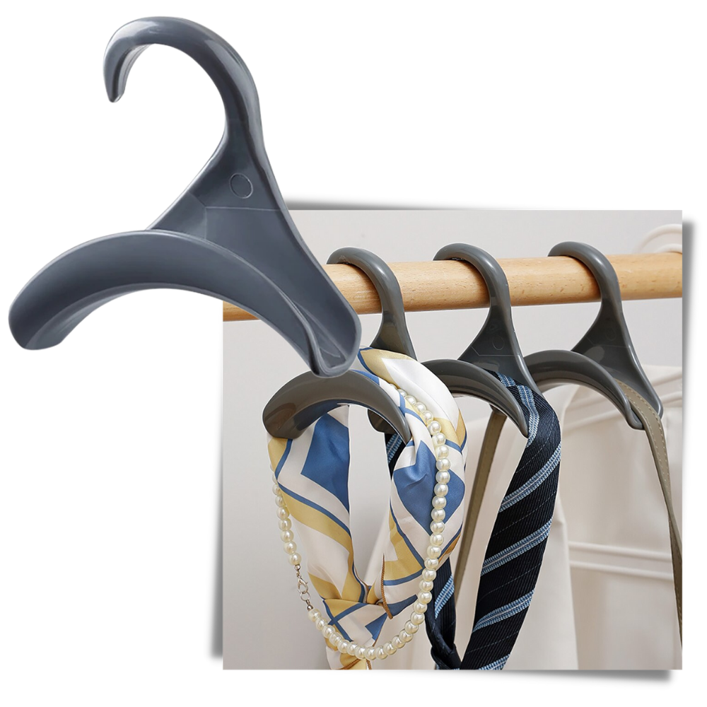 Conjunto de 2 cabides Zochlon para bolsas, organizador multifuncional para armazenamento de sacolas e acessórios.