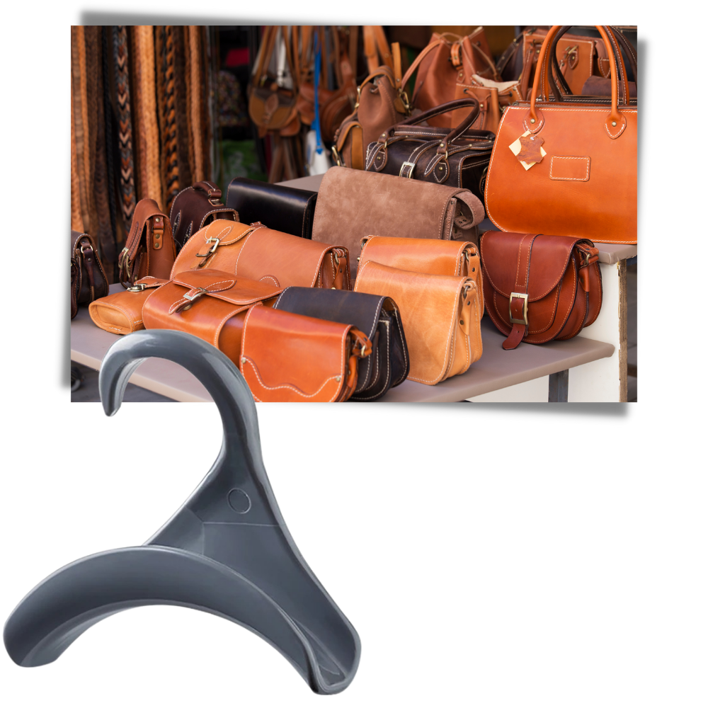 Conjunto de 2 cabides Zochlon para bolsas, organizador de armazenamento e organização de acessórios.