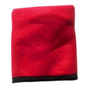 Serre-poignets Colaxi vermelho com alça de mão, acabamento elegante e design compacto para uso diário.