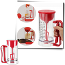 Misturador e distribuidor de massa sem fio Carootu, eletrodoméstico de cozinha portátil e fácil de usar, ideal para massas e ingredientes.