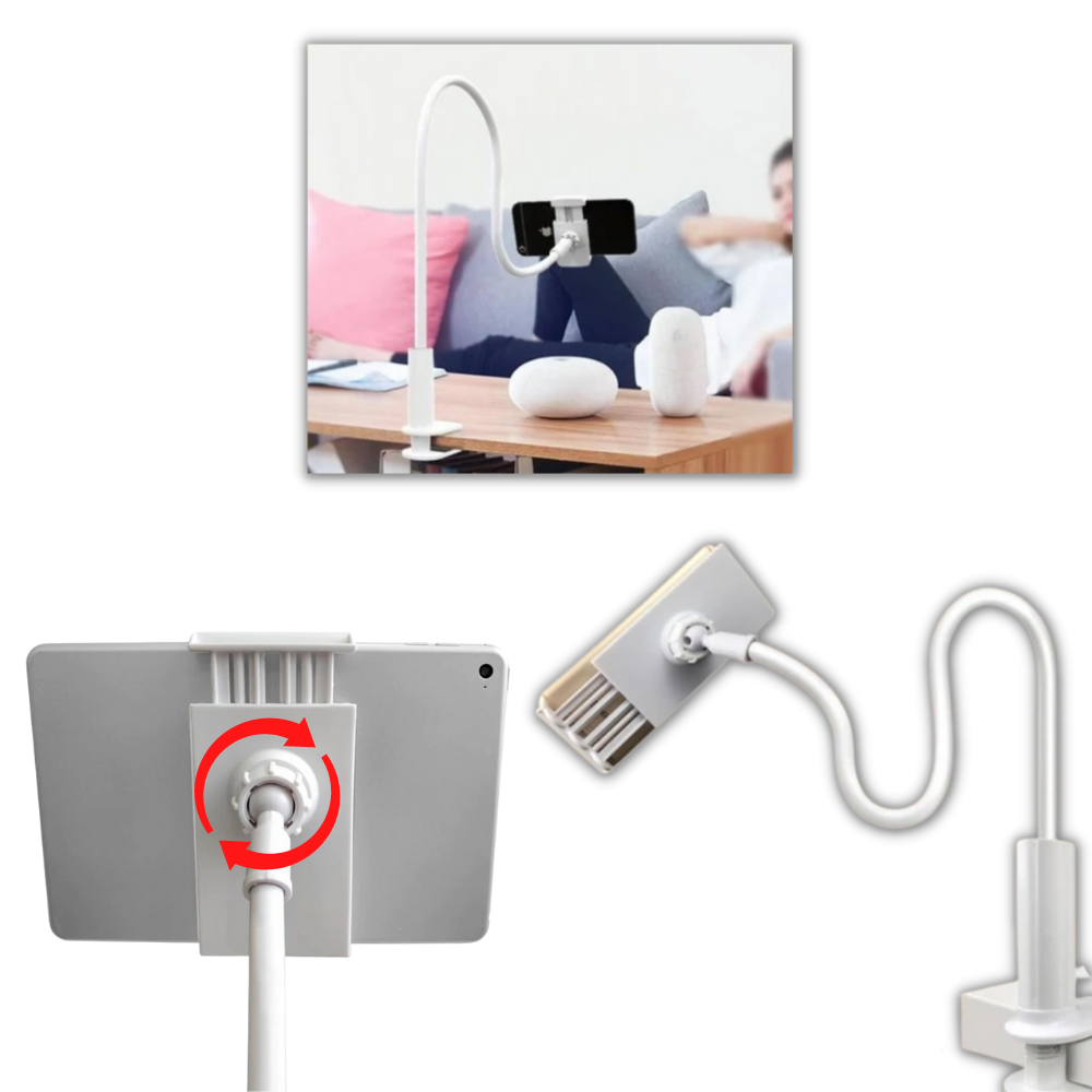 Suporte de telefone flexível Eastjing para celular, ajustável e portátil, ideal para uso em mesas e escritórios.