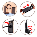 Suporte de telefone flexível da Eastjing, ajustável, segurando um smartphone em uma superfície.