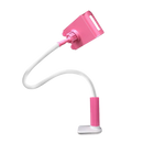 Suporte de telefone flexível Eastjing na cor rosa, ajustável para uso seguro em suporte de telefonia.