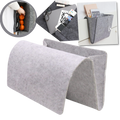 Organizador de mesa de cabeceira ou sofá Gupgi com compartimentos para armazenamento e organização de objetos.