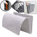 Organizador de mesa de cabeceira ou sofá Gupgi com compartimentos para armazenamento e organização de objetos.