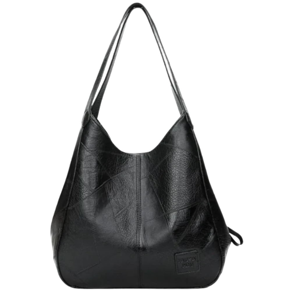 Bolsa de ombro oversize da Udiyo, sac à main clássico em preto, com acabamento elegante e amplo espaço interno.