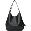 Bolsa de ombro oversize da Udiyo, sac à main clássico em preto, com acabamento elegante e amplo espaço interno.