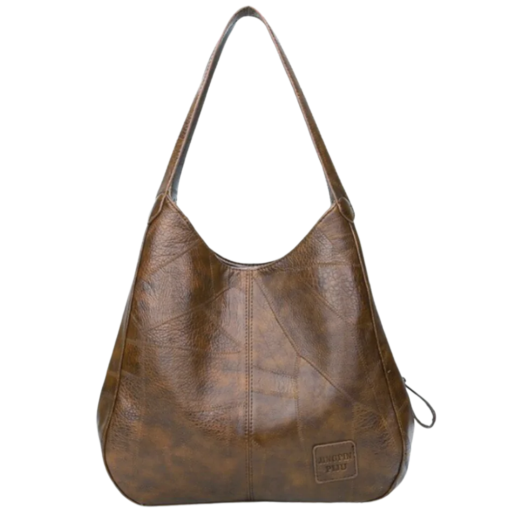 Sac à main oversize Udiyo, saco grande clássico em material resistente, com alças largas e design elegante.