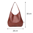 Bolsa feminina oversize da Udiyo, sac à main clássico com design amplo e elegante, ideal para uso diário.