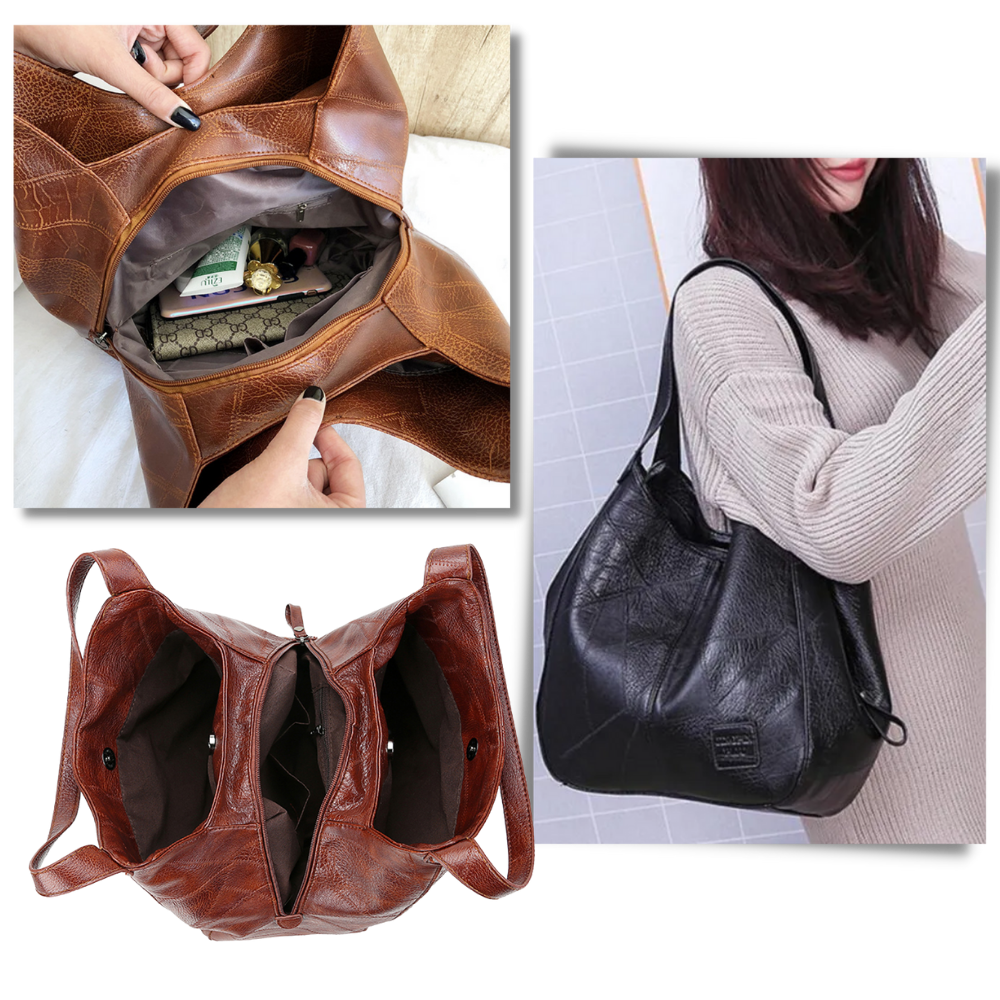 Sac à main oversize clássico da Udiyo, bolsa grande com design elegante e espaço amplo, feita de material resistente.