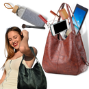 Sac à main oversize Udiyo, bolsa elegante e prática, com design clássico e espaço amplo para uso diário.