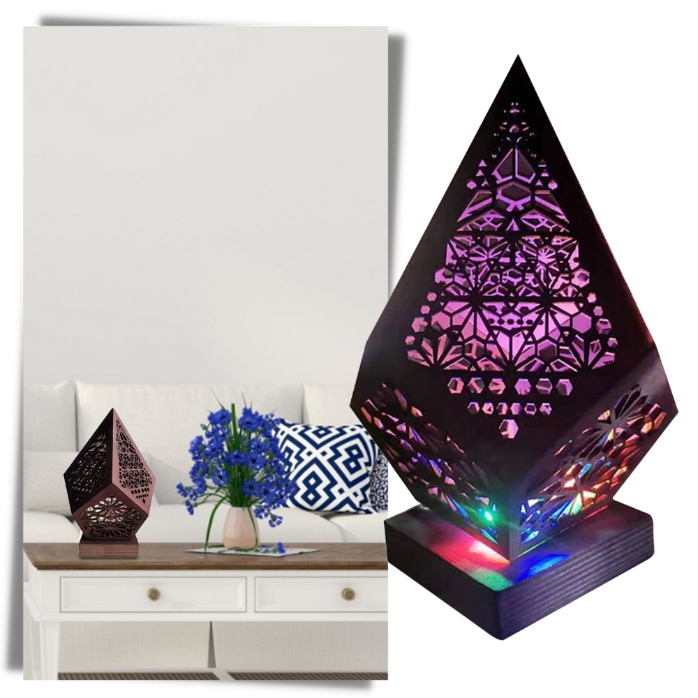 Abajur de chão LED estilo boêmio da marca Xiaxaixu, com design decorativo e iluminação suave para ambientes aconchegantes.